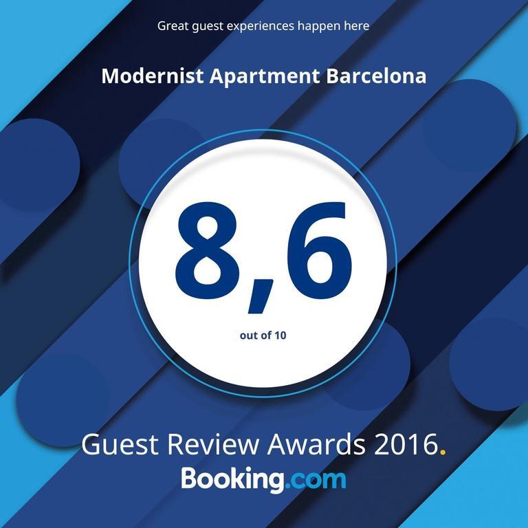Modernist Apartment Barcellona Esterno foto